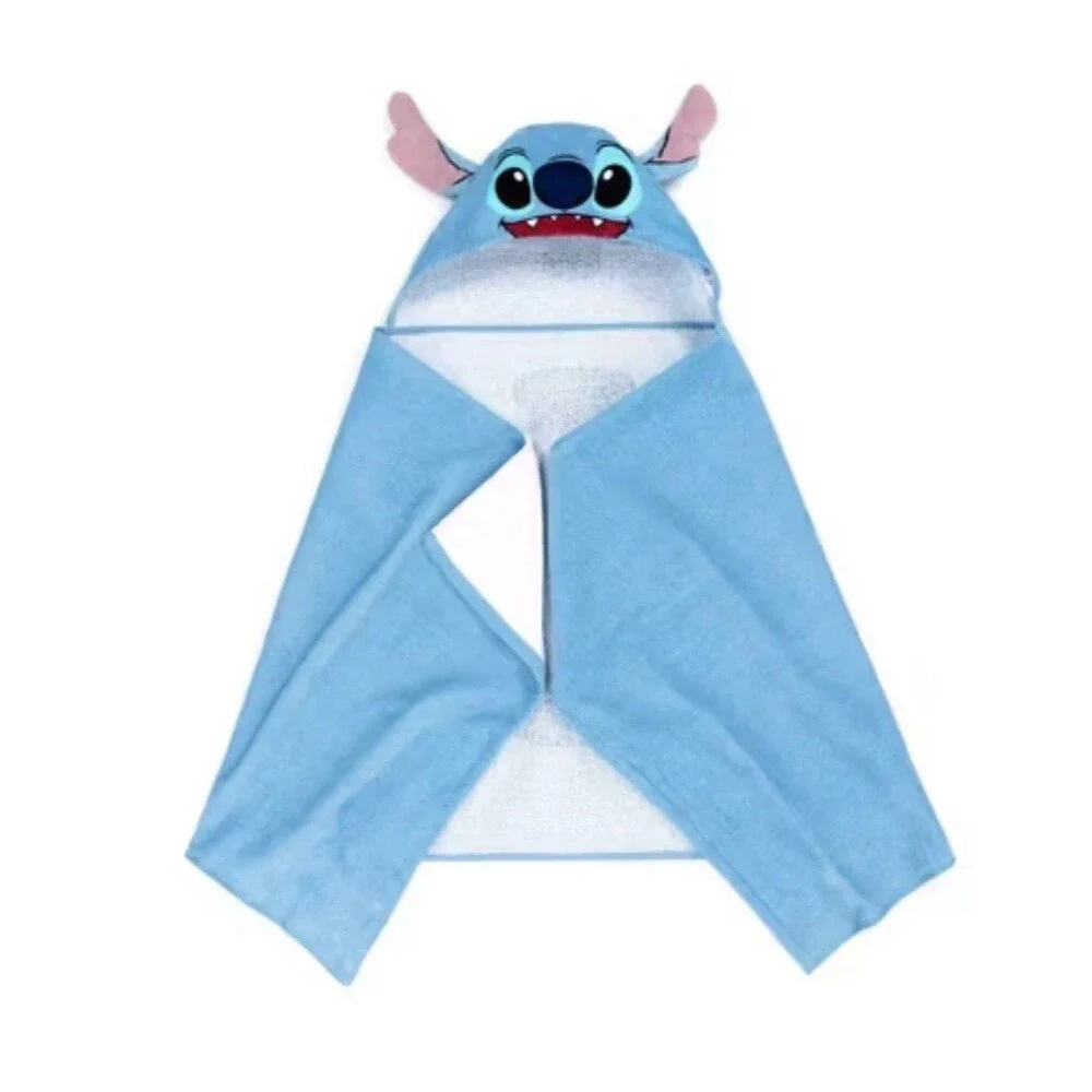 Disney Stitch Kids' Hooded Cotton Bath Towel 24